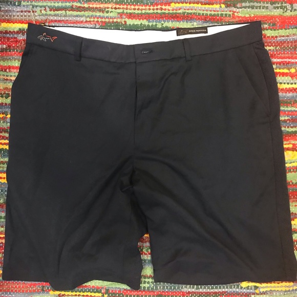 Greg Norman Collection Other - Nice black golf style flat front shorts